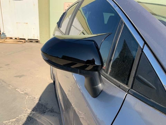Toyota Corolla Uyumlu 2019+ Batman Ayna Kapağı - Piano Black