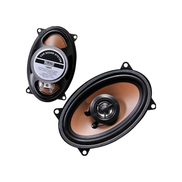 Oto Hoparlör Mini Oval 10x15cm Tweeterli 2 Adet 200w