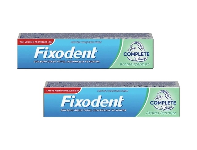 Complete Diş Protez Yapıştırıcı Krem Aroması 47 Gr X 2 Adet