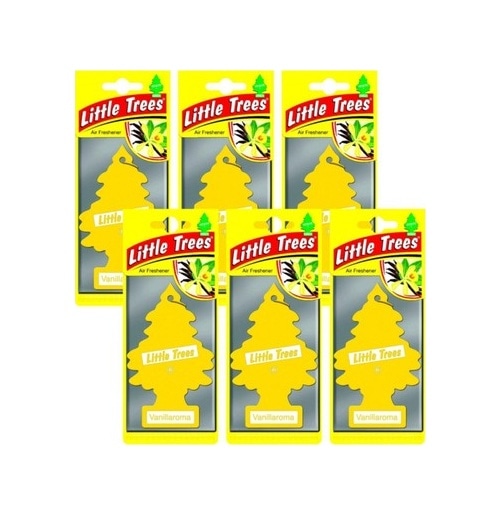 Little Trees Vanillaroma-vanilya Asmalı Oto Kokusu 6 Adet