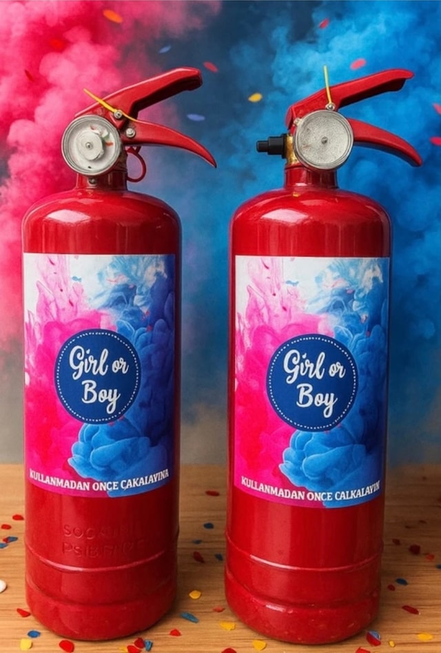 Metropol 1 Kg Cinsiye Belirleme Tüpü, Baby Showerpartisi Tüpü Pembe Renk - 748475800