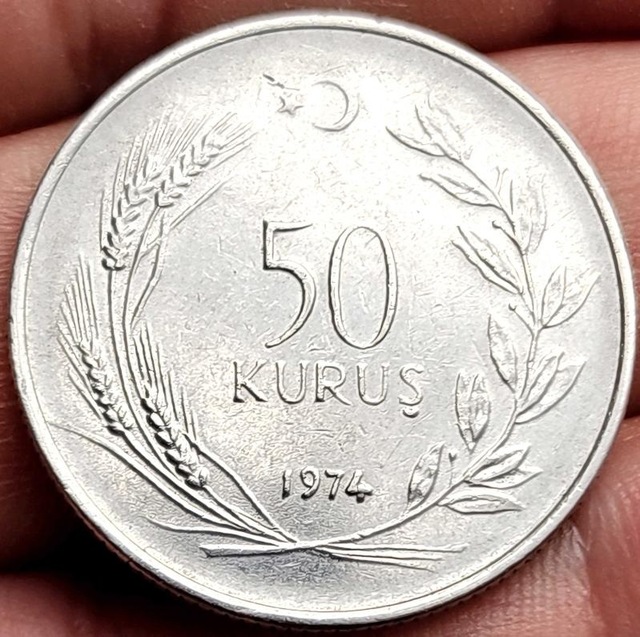 Türkiye Cumhuriyeti 50 Kuruş 1974