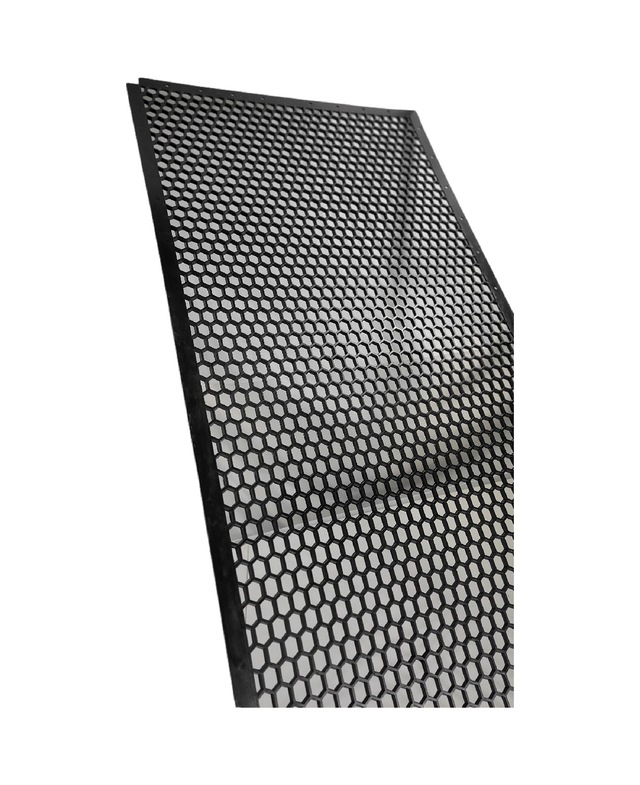 Bal Peteği Abs Plastik Panjur Teli 98x22 Cm Siyah