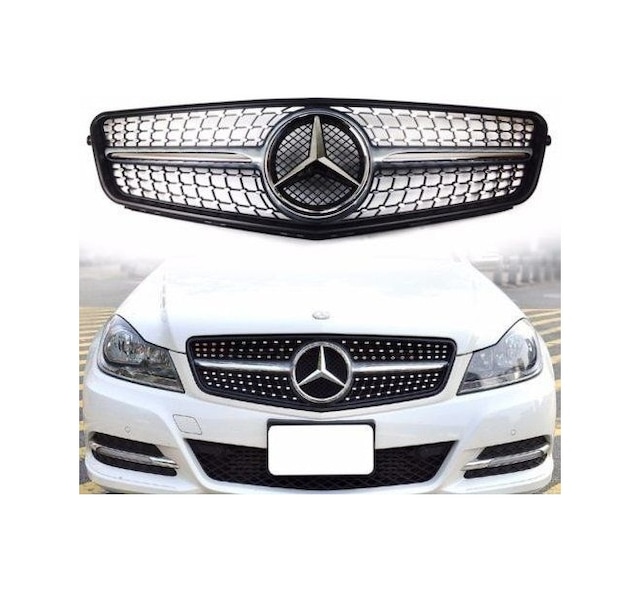 Mercedes C Serisi W204 Diamond Panjur 2007 2014 Elmas Panjur