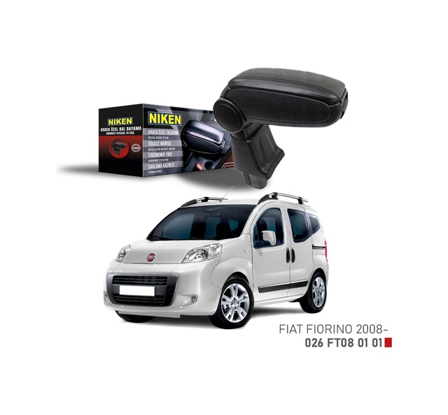 Niken Araca Özel Kolçak Fiat Fiorino 2008 - Sonrası Siyah