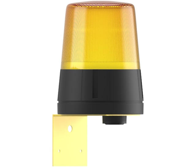 Mesan Ø110 İkaz Lamba Xenon Çakar Buzzer L Montaj Turuncu 12vdc Ms 888.3.12vdc