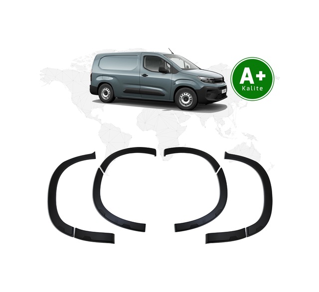 Opel Combo Panelvan Dodik Seti 8 Parça 2024 Model Ve Sonrası