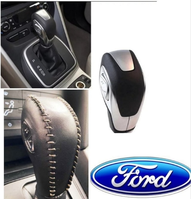 Ford Otomatik Vites Topuzu Kılıfı El Yapımı Hakiki Deri (545446243)