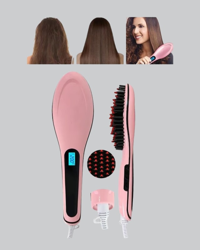 Profesyonel - 791 - Saç Düzleştirici Tarak 230 C Maksimum Isı, Hızlı Isınma Ve - Ece-umay - Seramik Plaka