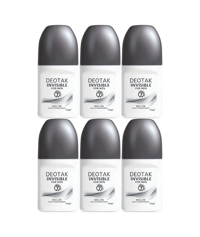 Deotak Roll-on 35ml Invısıble Formen/erkek 6 Lı Set