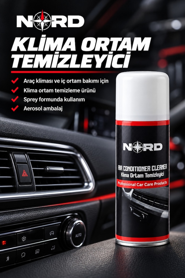 Nord Klima Temizleyici & Hava Tazeleyici Klima Bombası 150 Ml