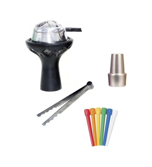 Yt Samsars Set,Samsars Cam Lüle+ Lotus+Lüle Aparat+Maşa+Sipsi