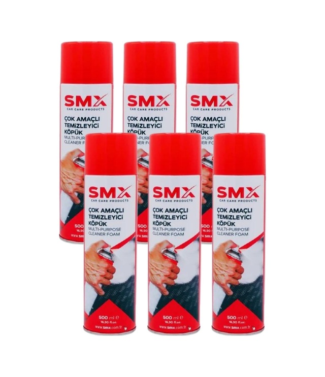 Çok Amaçlı Temizleyici Köpük 500 Ml 6 Adet