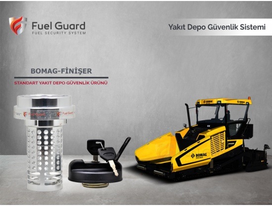 Bomag Finişer Yakıt Depo Koruma Cihazı