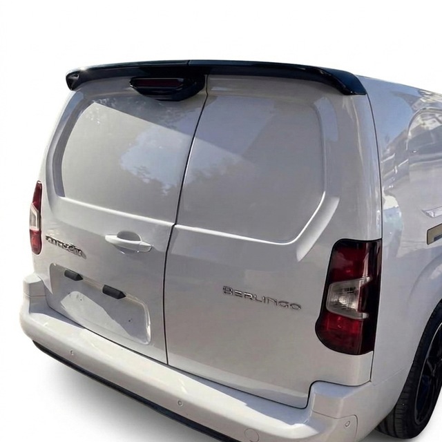 Citroen Berlingo Çift Kapı 2009-2026 Sport Style Spoiler Boyasız Plastik