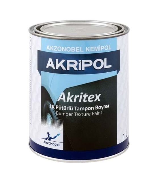 Akzonobel Akripol Akritex 1k Pütürlü Plastik Tampon Boyası 1 Litre