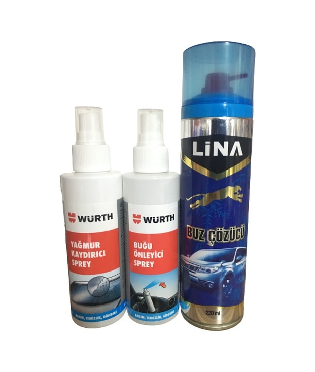 Würth Buğu Önleyici Yağmur Kaydırıcı 150 ML Lina Buz Çözücü