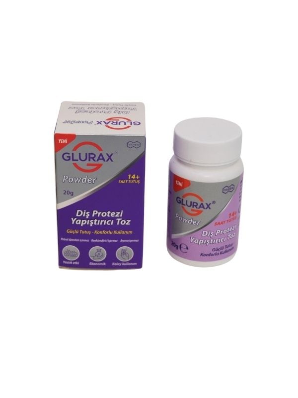 Glurax Powder, Diş Protezi Yapıştırıcı Toz