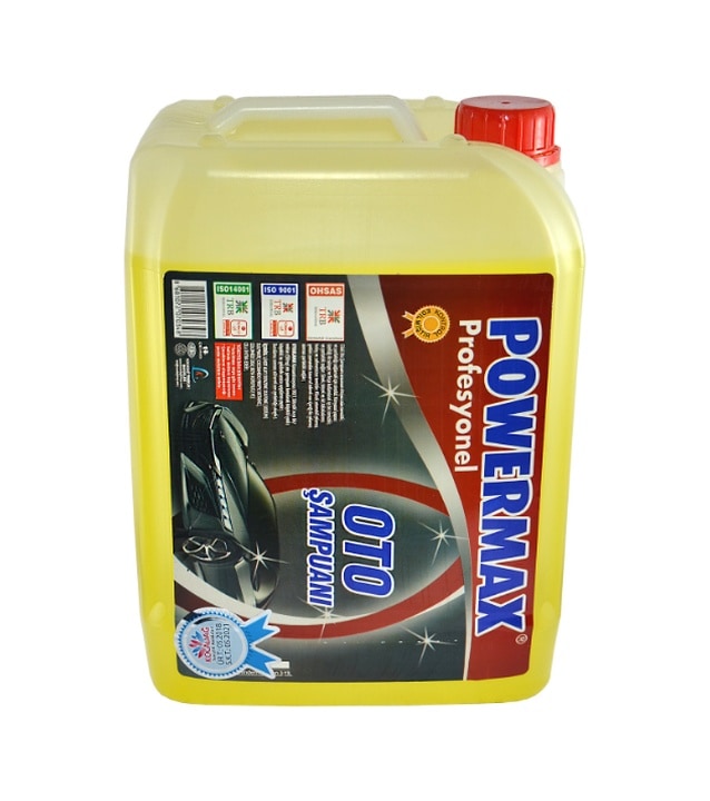Powermax Profesyonel Cilalı Oto Şampuanı 5 Kg