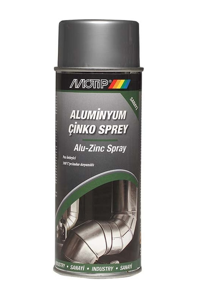 Boya Alüminyum Çinko Sprey 400Ml Motip