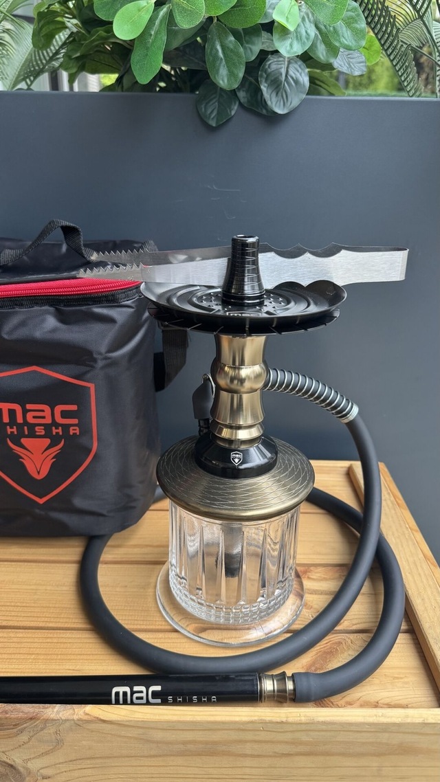 Mac Shisha Cup Tokyo Çantalı Taşınabilir Nargile Takımı Bronz
