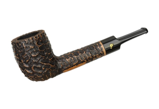 Peterson Aran Rusticated 53 9mm. Filtreli Vulcanite Saplı Pipo 206160