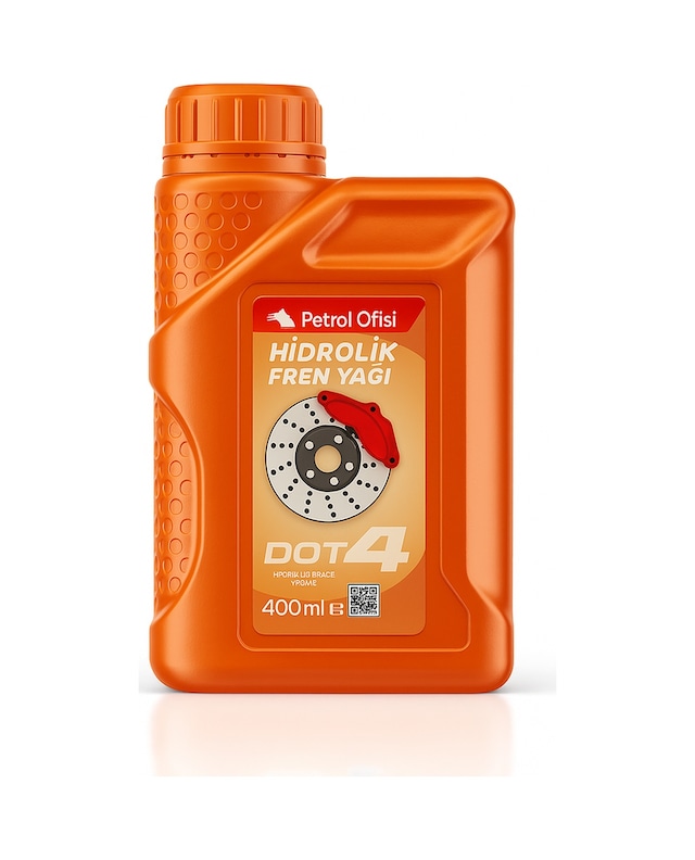 Petrol Ofisi Dot 4 Hidrolik Fren Yağı 400 Ml