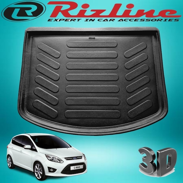 Ford C-Max 3D Bagaj Havuzu Paspası 2011-2015 Arası Rizline N11.12540