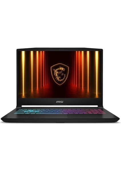 MSI Katana 15 HX B14WGK-068XTR i7-14650HX 16 GB 1 TB SSD RTX5070 15.6″ QHD Free Dos Dizüstü Bilgisayarı
