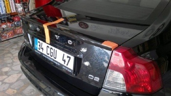 Volvo S40 Spoyler Spoiler Boyasız