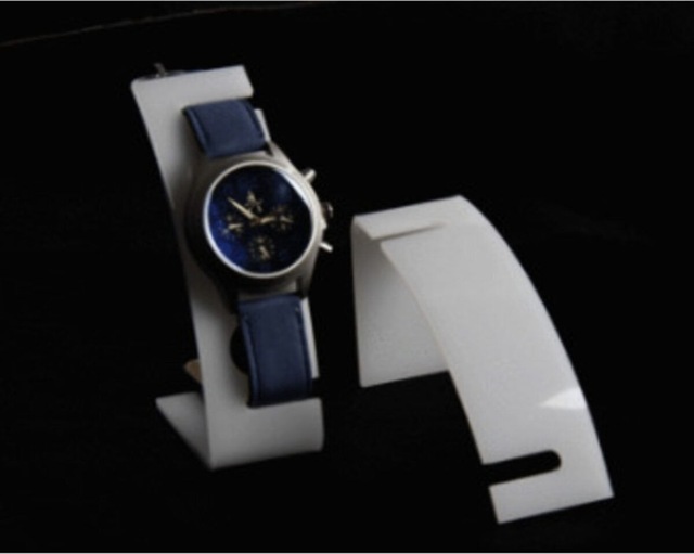 Saat Standı Sw Model 13 Cm Ince Oval Buzlu 5 Adet Açık Kahverengi
