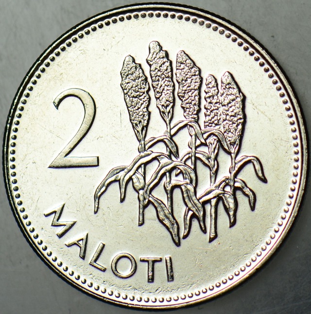 Lesotho 2 Maloti 2018 Çil.