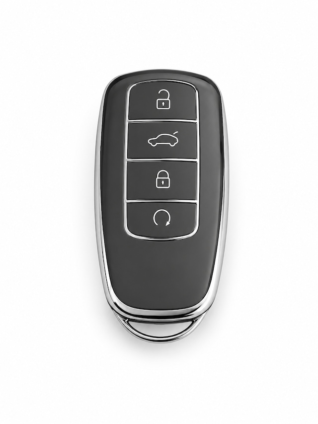 Autohan Keys Chery Tiggo 8 Pro, Omoda 5 Ve Tiggo 7 Avantgarde İle Uyumlu Araç Anahtarı Koruma Kılıfı, Füme