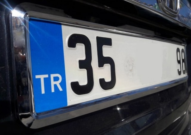 Bmw F 36 Krom Plaka Çerçevesi 2Adet 382568625