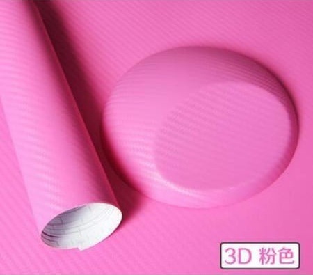 Karbon Folyo Pembe 63 Cm X