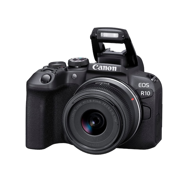 Canon EOS R10 + RF-S 18-45 IS STM Fotoğraf Makinesi