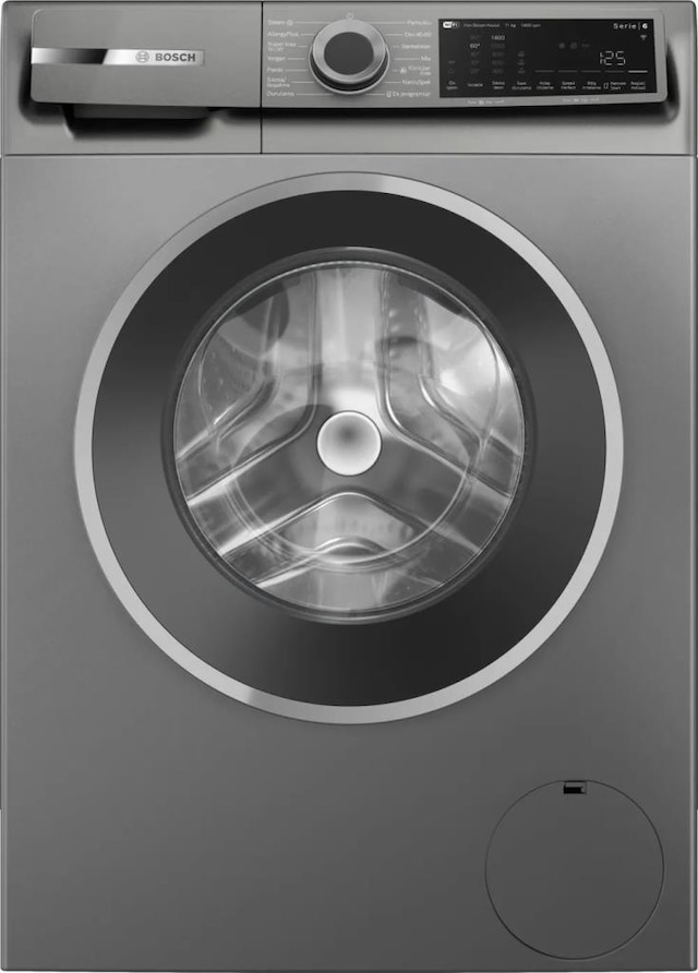Bosch WGK264ZRTR 11 KG 1400 Devir Çamaşır Makinesi Antrasit