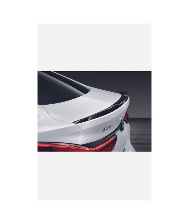 Bmw 2 Serisi F44 Uyumlu Bagaj Üstü Yarasa Spoiler Pianoblack İthal Abs Platik 2020-2023 Uyumlu