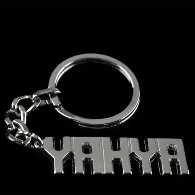 Yahya - 516 - - Spt-gld - İsimli Anahtarlık Çok Renkli