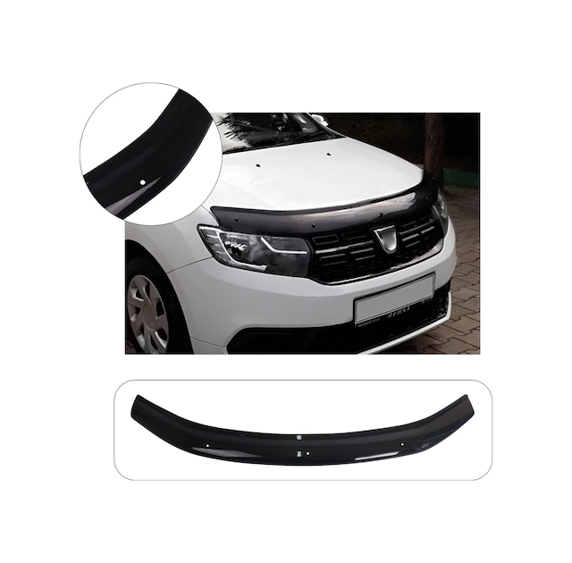 Dacia Sandero Stepway Uyumlu 2013-2019 Abs Kaput Rüzgarlığı