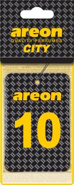 Areon City Vanilla Black 10 Oto Araç Kokusu