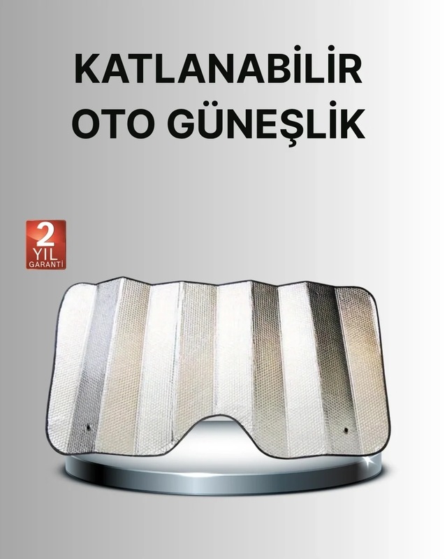 Ers Katlanabilir Araba Güneşliği Uv Işınlarına Karşı Maksimum Koruma