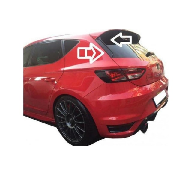 Seat Leon 2012-2019 Mk 3-3.5 Piano Black Spoiler