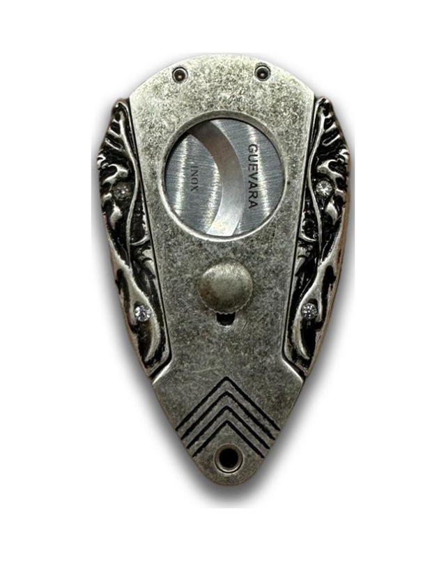 Guevara Krom Taşlı Kelebak Model Puro Kesici 60 Ring