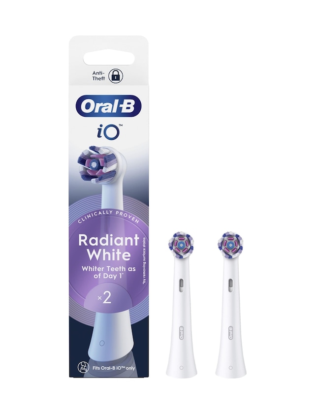 Oral-b İo Radiant White Beyaz Diş Fırçası Yedek Başlığı 2 Adet