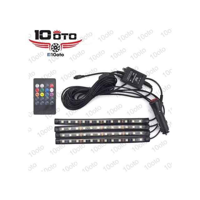 Kumandalı Ayakaltı Led Rgb Müziğe Duyarlı Iç Aydinlatma 12 Ledli (315220602)