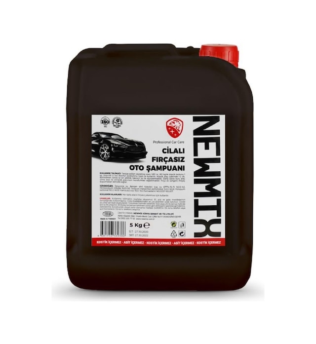 Newmix Cilalı Fırçasız Oto Şampuanı-5Kg