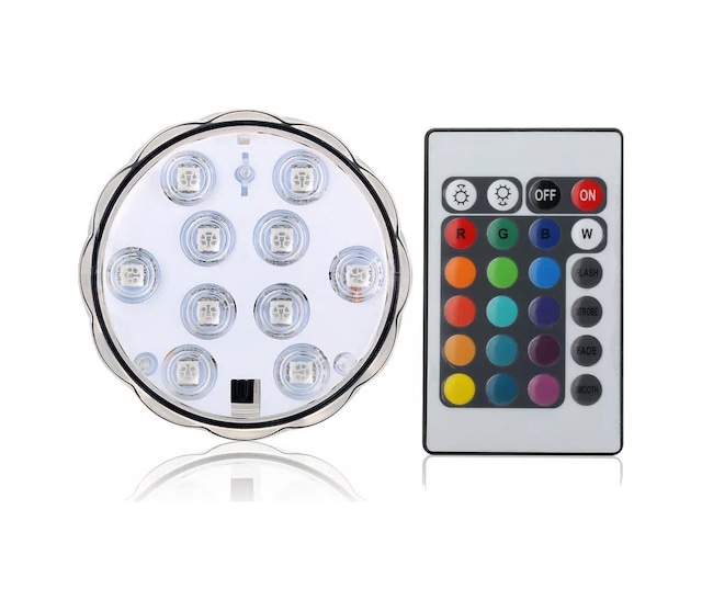 Powermaster Su Altı Kumandalı Rgb Nargile Led Işığı Pm-17658