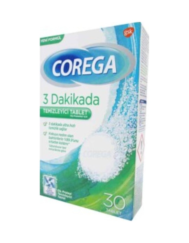 Diş Protezi Temizleyici 30 Tablet Teklidir