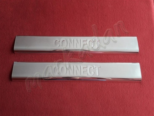 Db Chrome Ford Connect Krom Kapı Eşiği 2002-2014 2 Parça P.Çelik N11.7416